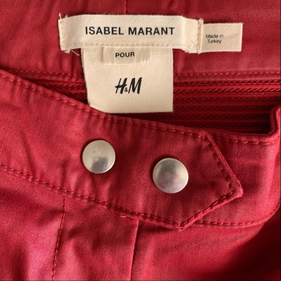 Isabel Marant pour H&M red jeans. EUR 36 - Picture 2 of 7